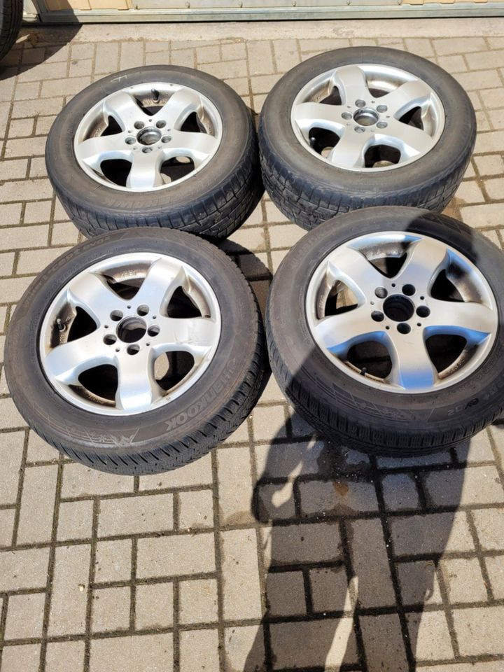 Reifen 225 / 55 R16 7,5Jx16H2 Mercedes-Benz in Thalmässing