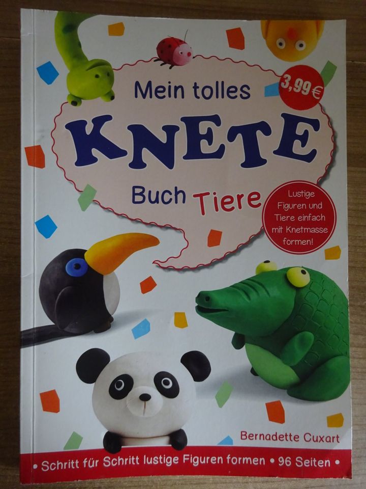 Knetebuch Tiere + Zubehör = 8,00€ in Visbek