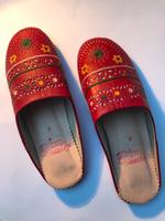 Orientalische  Hausschuhe Pantoffel Slipper aus Leider - Damen Koblenz - Wallersheim Vorschau