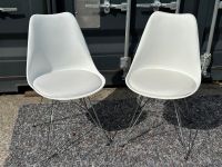 2 Stühle, Stuhl weiß, gepolstert, mit Lieferung Sachsen - Markkleeberg Vorschau
