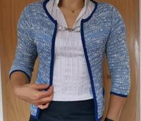 Neu Only Jäckchen Strickjacke blau weiß gestreift S 36 Tweet Bayern - Durach Vorschau