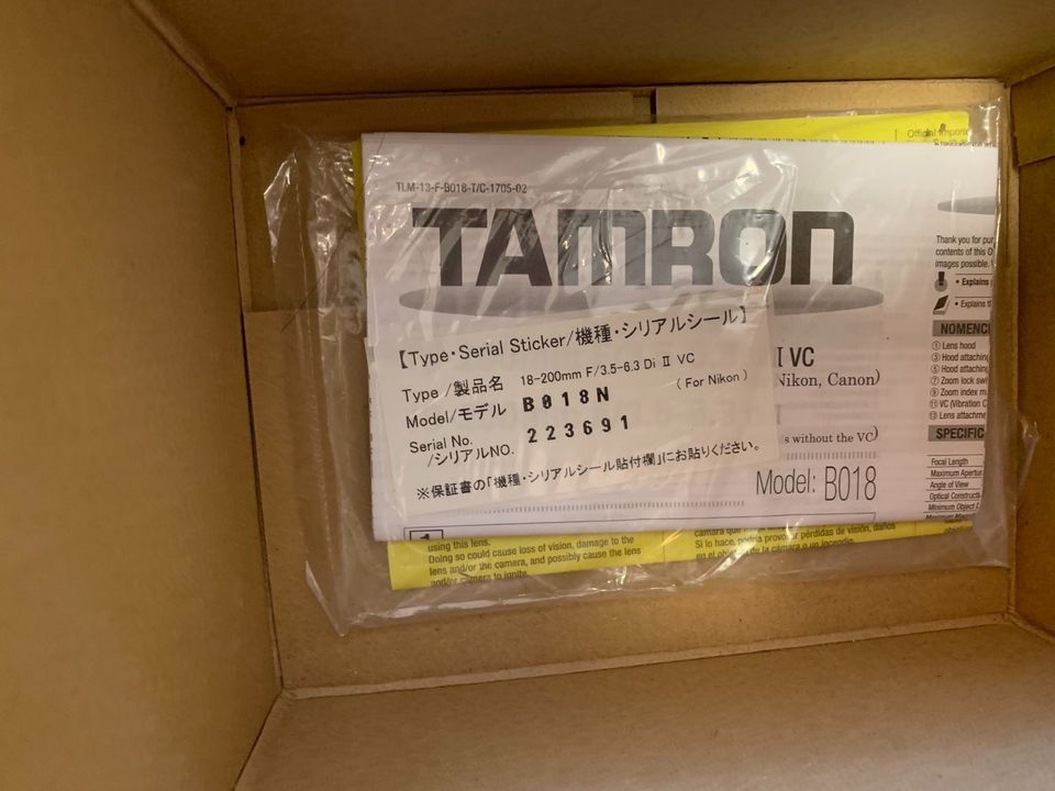 Tamron AF 18-200mm Objektiv für Nikon in Recklinghausen