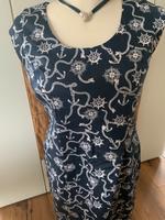 Blaues Sommerkleid Gr. 44 maritimes Muster von Bpc Selektion Berlin - Pankow Vorschau