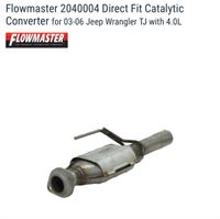 Flowmaster Katalysator Jeep Wrangler 4.0 TJ / LJ 2003 - 2006 Baden-Württemberg - Hohenstadt Vorschau