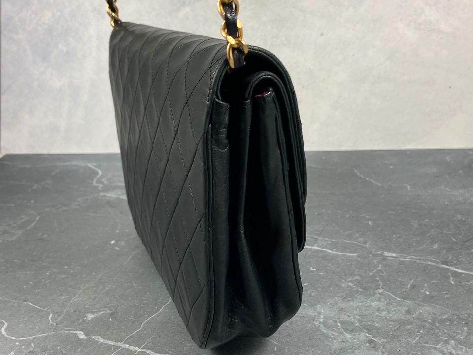 Chanel Double Flap Bag Black Schwarz Boy CC WOC Deauville Cambon in Straubenhardt