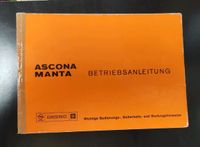 Opel Ascona Manta Betriebsanleitung Niedersachsen - Itterbeck Vorschau