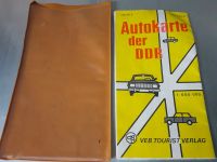 DDR Autokarte mit Hülle - Original !!! Brandenburg - Calau Vorschau