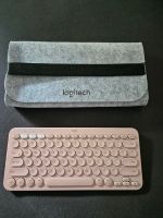 Logitech K380 Bluetooth Keyboard with Case (QWERTY US) Frankfurt am Main - Nordend Vorschau
