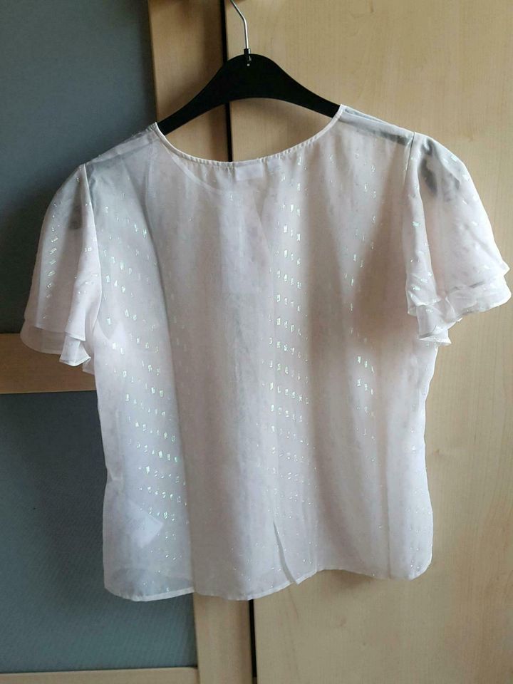 Weiße Bluse. Größe 38. Neu in Linden