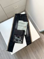 Set Gr. 146/152 Leo Jeans schwarz + Vertbaudet Langarmshirts grün Niedersachsen - Meppen Vorschau