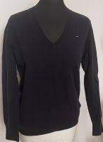 Tommy Hilfiger Pullover Flag V-Ausschnitt blau dunkelblau Gr L Nordrhein-Westfalen - Meerbusch Vorschau