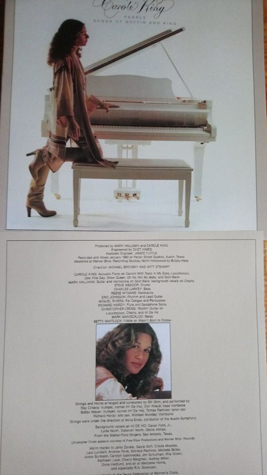 Carole King - Pearls (1980)  Reissue MOV / 180g Audiophile Vinyl in Berlin