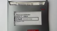 Reparaturleitfaden Audi TT 1999> "Elektrische Anlage" Handbuch, A Westerwaldkreis - Oberahr Vorschau