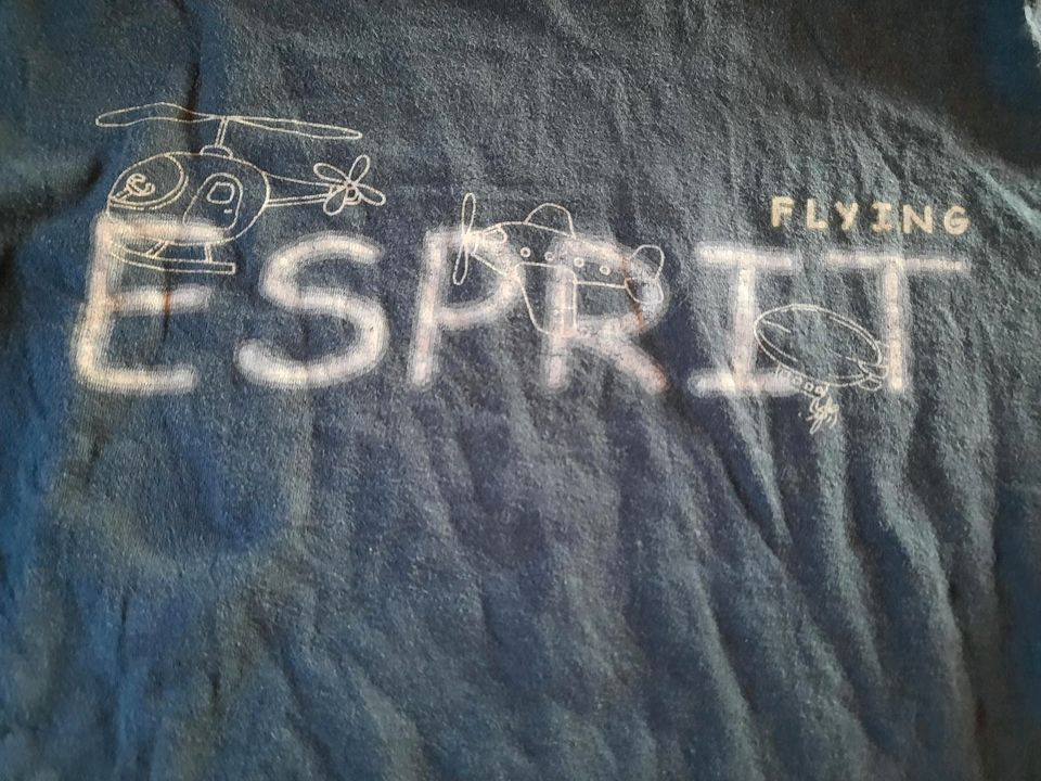 Jungen T Shirt von Esprit blau Größe 128/ 134 in Wirschweiler