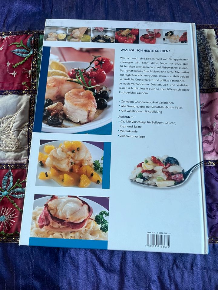 Kochbuch Fisch Buch Rezepte Salat, Sause, Beilagen in Schweigen-Rechtenbach