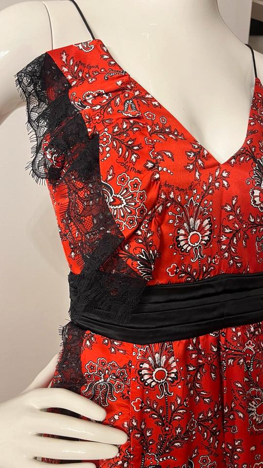 Cinq à Sept Seide 32 34 XS XXS Kleid Rot NP525$ Kooples Zadig in Wolmirstedt