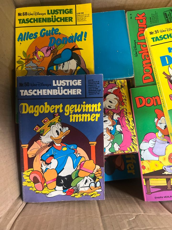Verschiedene Donald Duck, lustige Taschenbücher in Paderborn