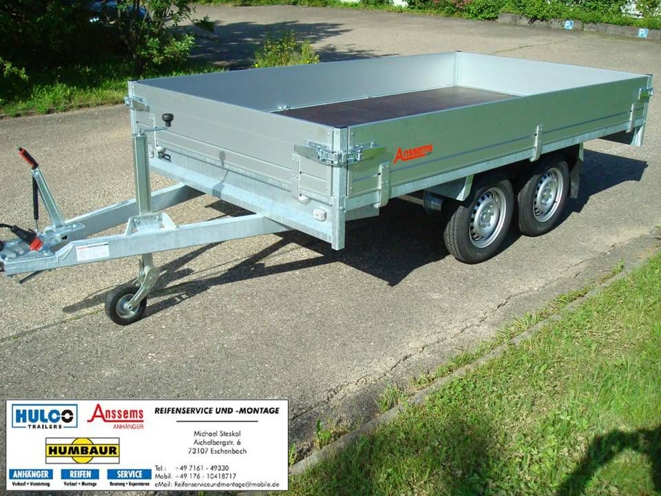 Anssems PSX3000-405x178x30, PKW-Anhänger, Hochlader, neu in Hechingen