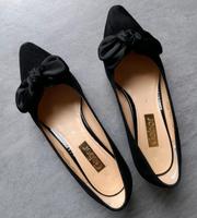 Pumps, Gabor, Gr. 6, schwarz, Wildleder, mit Zierschleife Bayern - Karlsfeld Vorschau