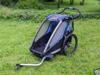 Thule Sport 1 Blue Fahrrad-Anhänger + Jogging Kit + Gepäckträger Hessen - Runkel Vorschau