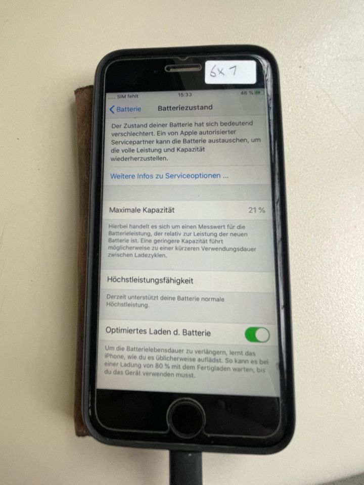 Apple iPhone 6S A1688 64GB Space Gray ohne SIM Lock in Solingen