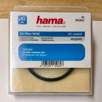 hama UV-Filter Wide 62 mm - NEU Sachsen-Anhalt - Halle Vorschau