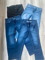 4 x lange Hosen / Jeans * Größe 42 * Damen * C&A Niedersachsen - Isernhagen Vorschau