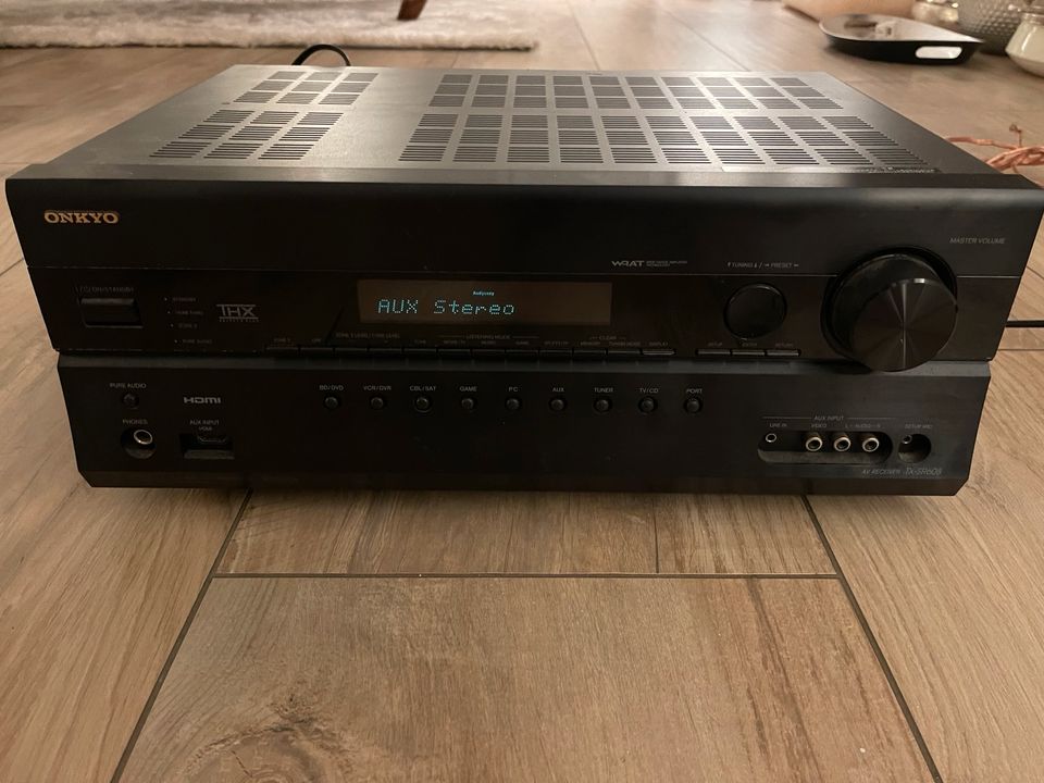 ONKYO AV RECEIVER MODEL NO. TX-SR608 in Neubeuern