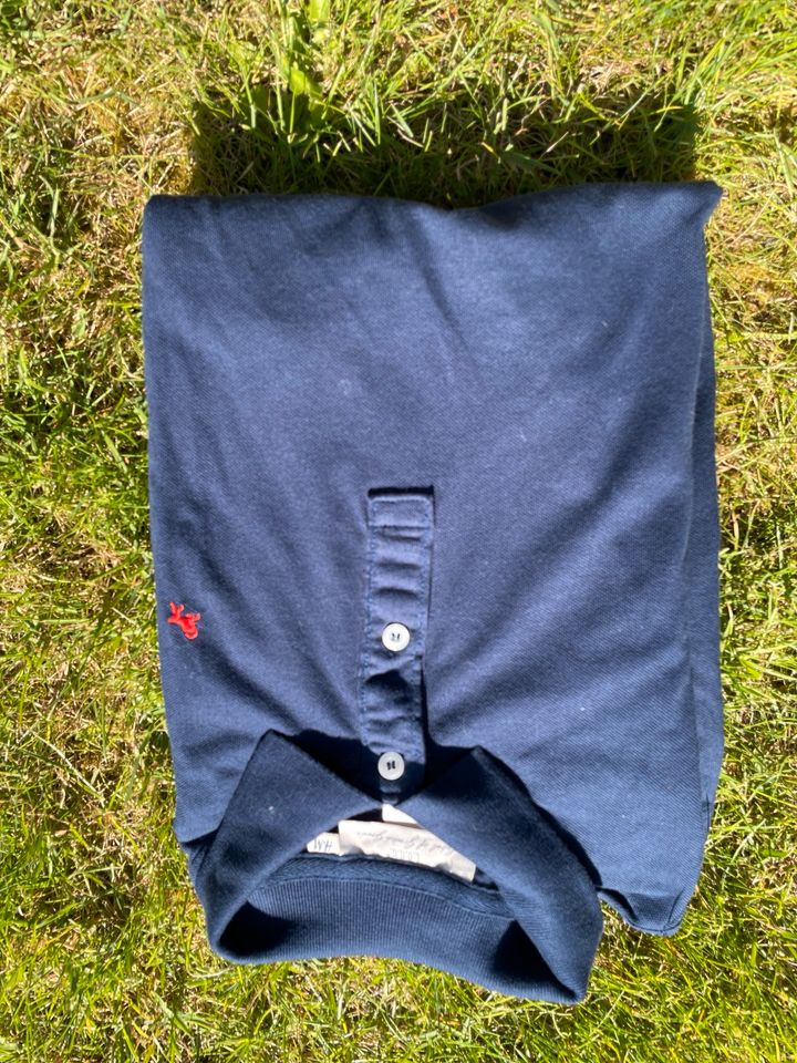 Polo Shirt von H&M dunkelblau kurzarm 158-164 in Schortens