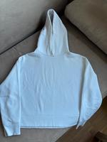 weißer Basic-Hoodie von Zara Niedersachsen - Wilhelmshaven Vorschau