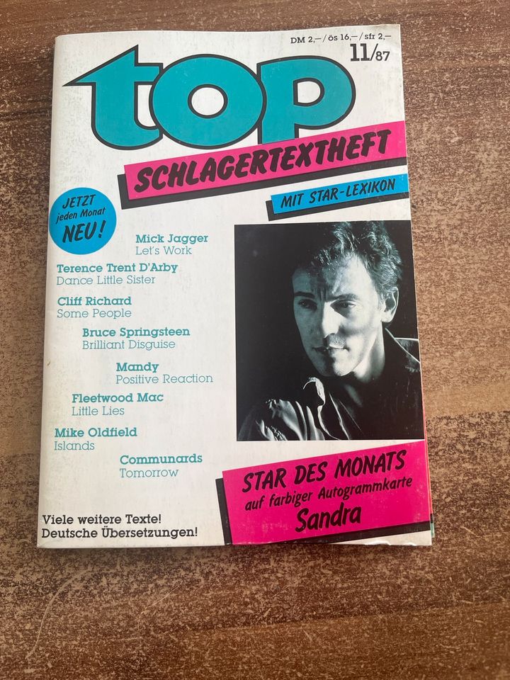 Top Schlagerhefte komplett 1987 in Zell am Harmersbach