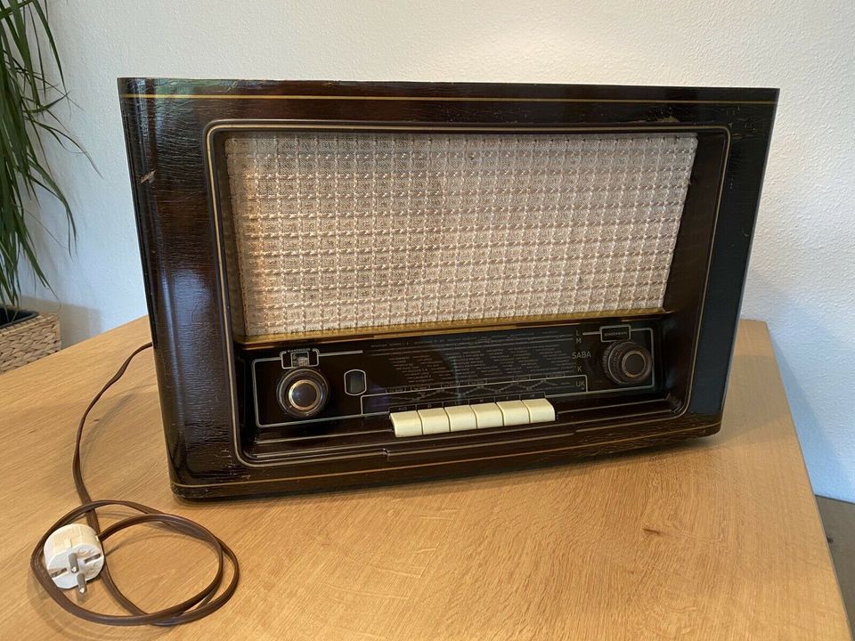 Saba Villingen W III Röhrenradio, Radio, Antik Rarität in Rottach-Egern