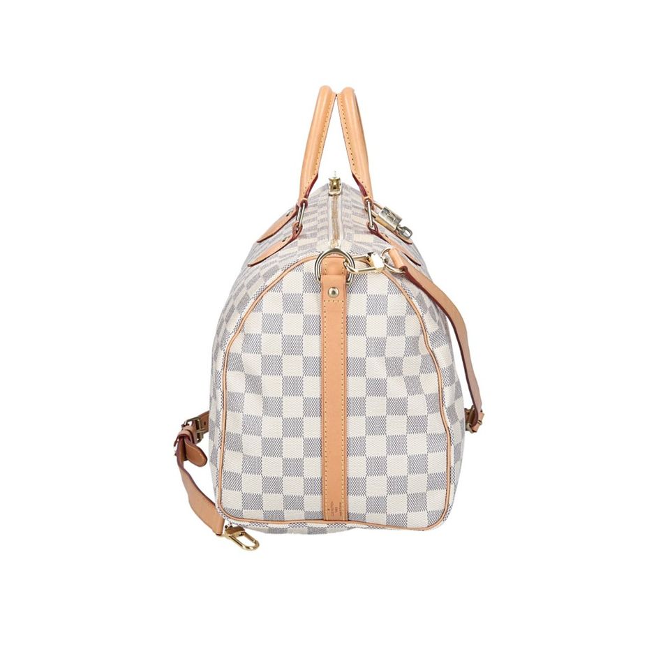 LOUIS VUITTON SPEEDY 35 HANDTASCHE AUS DAMIER AZUR CANVAS in Darmstadt