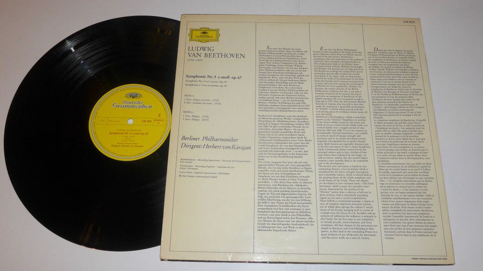 Klassik LP's -Deutsche Grammophon-Beschreibungen + Bilder-ab 1€ in Centrum