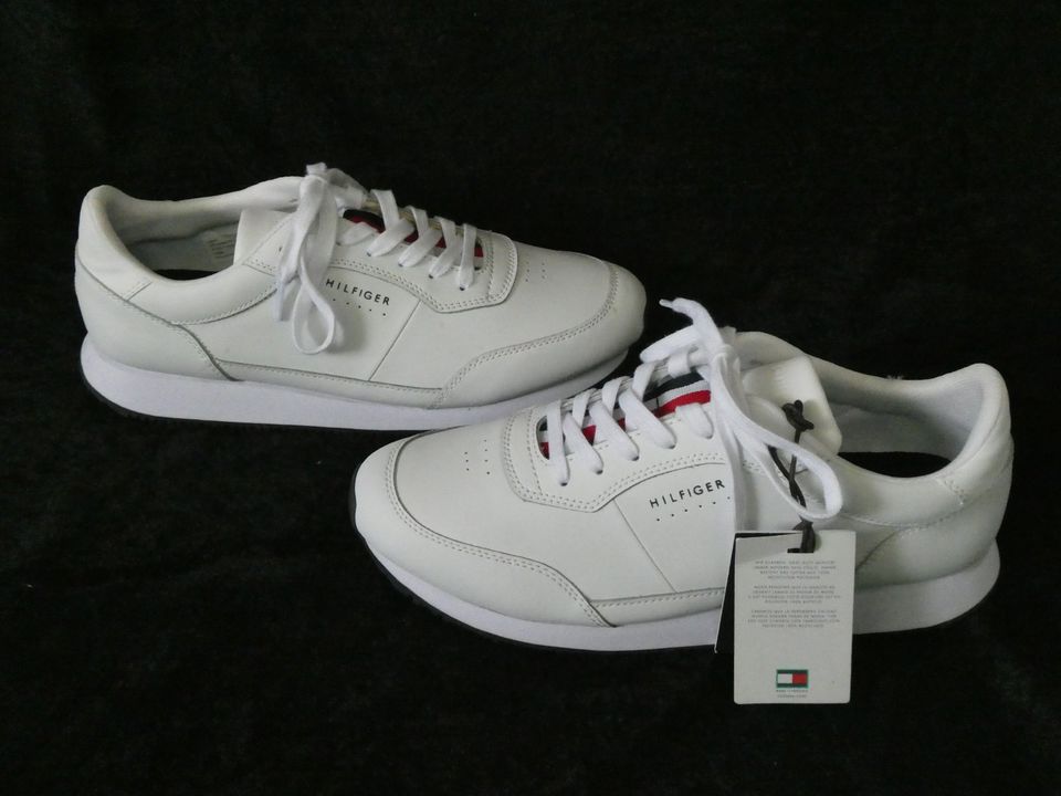 NEU Sneaker Tommy Hilfiger Leder weiß, Gr. 40 in Frankfurt am Main