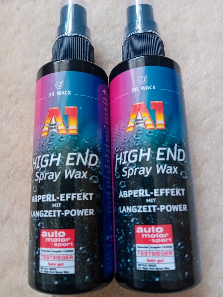 2 × A1 DR. WACK High End Spray Wax in Rottweil