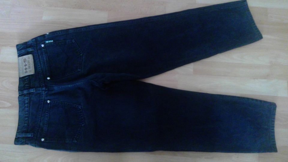 H.I.S Jeans Herren Hose schwarz 34 W - 34 L in Nauen