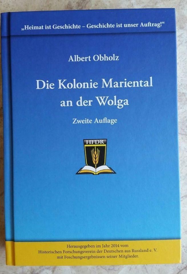 Die Kolonie Mariental an der Wolga. Wolgadeutsche_Albert Obholz in Frankfurt am Main