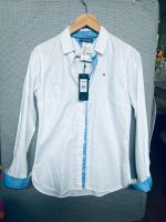 Tommy Hilfiger Bluse Gr. 34 XS Jenna Shirt Weiß Blau Business neu Bayern - Weißenburg in Bayern Vorschau