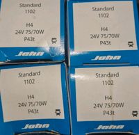 4x Jahn H4 24V 75/70 Watt Birne Glühbirne Licht Abblendlicht Hannover - Bothfeld-Vahrenheide Vorschau