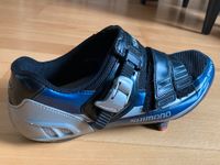 Shimano SH-R130 Rennradschuhe Schwarz/Blau, Gr. 42 Nordrhein-Westfalen - Kreuztal Vorschau