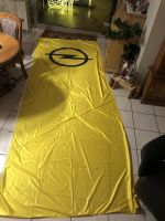 Opel Fahne Flagge original Opel gelb selten Nordrhein-Westfalen - Kerpen Vorschau