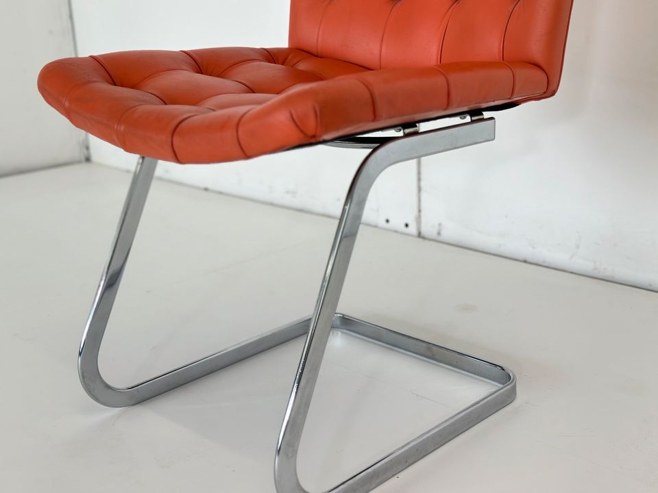 De Sede RH 304 Robert Haussmann Leder Stuhl Designer Sessel chair in Höchst im Odenwald