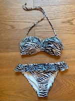 Süßer H&M Bikini Zebra Bandeau Neckholder Gr. 36 38 *TOP* München - Maxvorstadt Vorschau