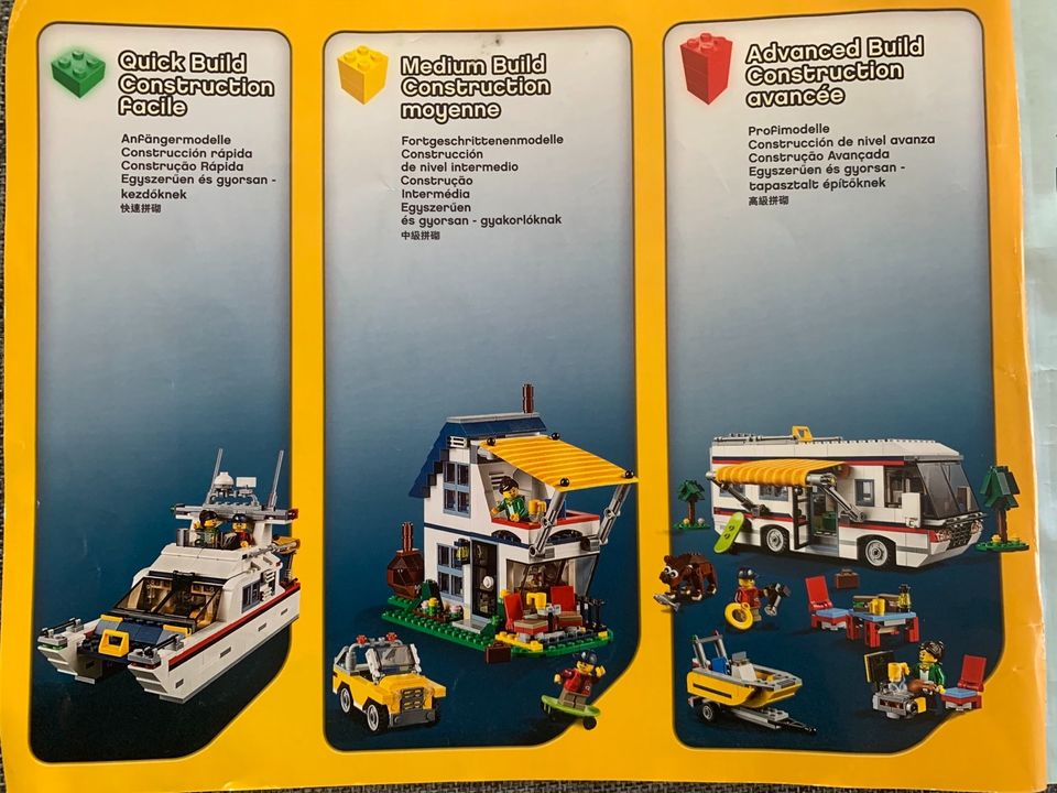 Lego Creator 3 in 1 Wohnmobil 31052 in Vreden