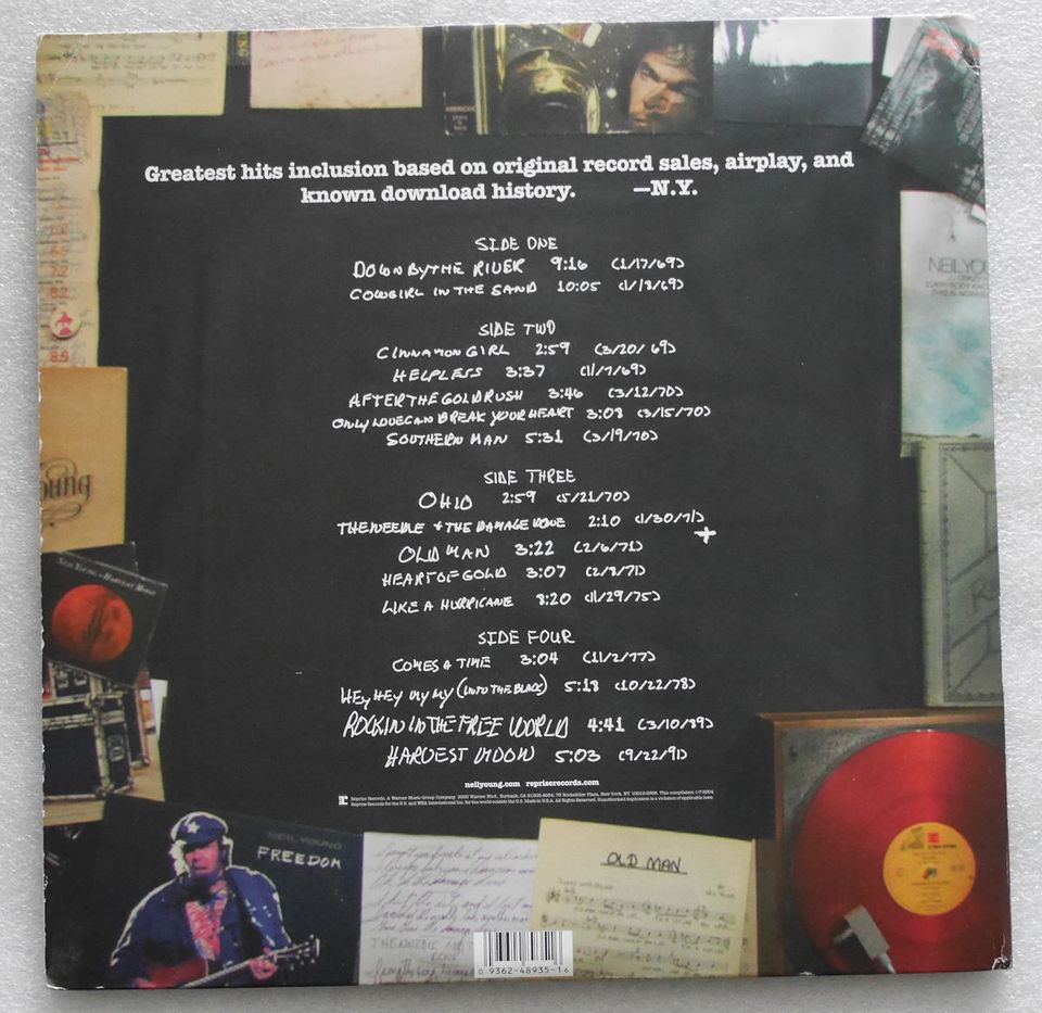 Neil Young Greatest Hits (Classic Records) 2LP 200g QUIEX in ...