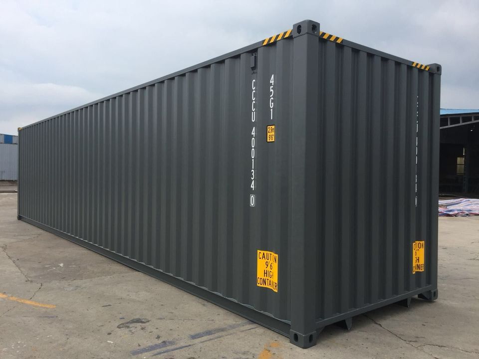 40 Fuß High Cube Neu Container shipping Seecontainer Lager in Hamburg