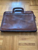 Schmale Vintage Leder-Aktentasche, top Zustand Hessen - Wiesbaden Vorschau