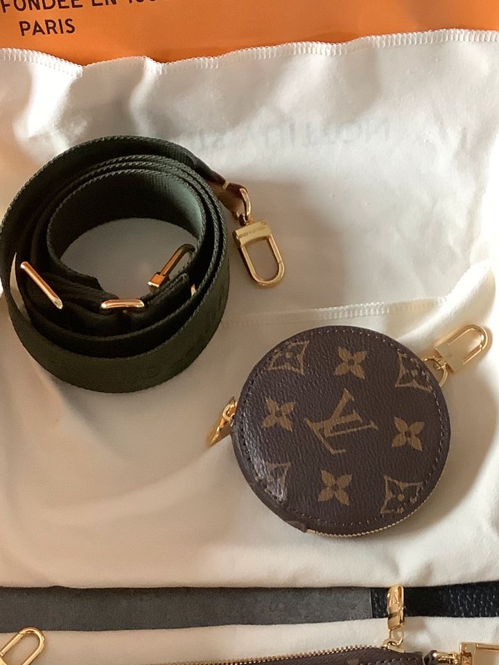 Louis Vuitton Multi Pochette Khaki Fullset in Datteln