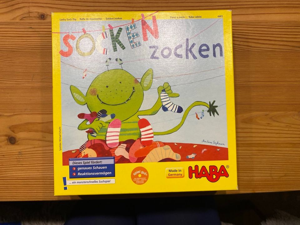 HABA Socken zocken in Bischoffen